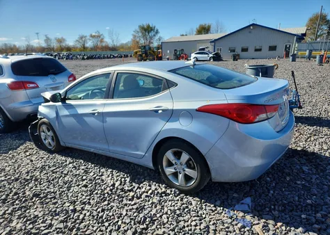 2011 Hyundai Elantra Gls from USA, damaged, VIN KMHDH4AE2BU097320